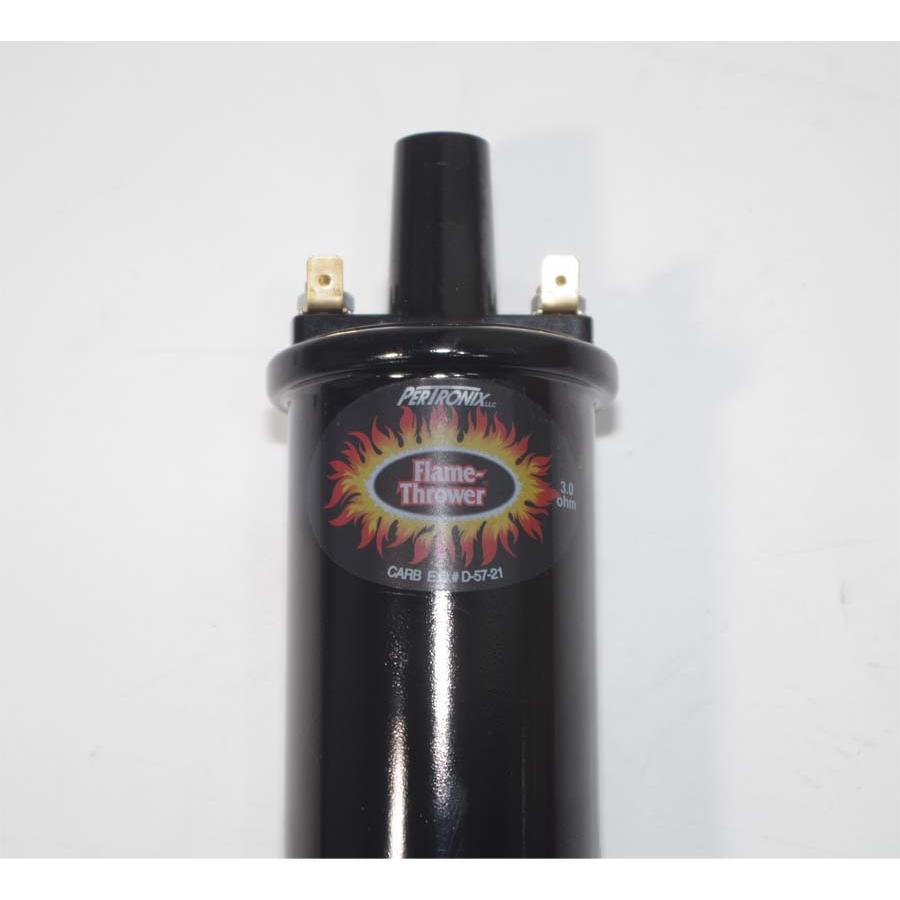 イグニションコイル　Pertronix Flame-thrower 3Ω Amazon.com: Pertronix 44011 Flame-Thrower III Ignition Coil